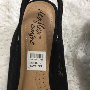 dexflex comfort Shoes - Dexflex Comfort Slingback Block Pointed Toe Heels dexflex comfort Shoes - Dexflex Comfort Slingback Block Pointed Toe Heels